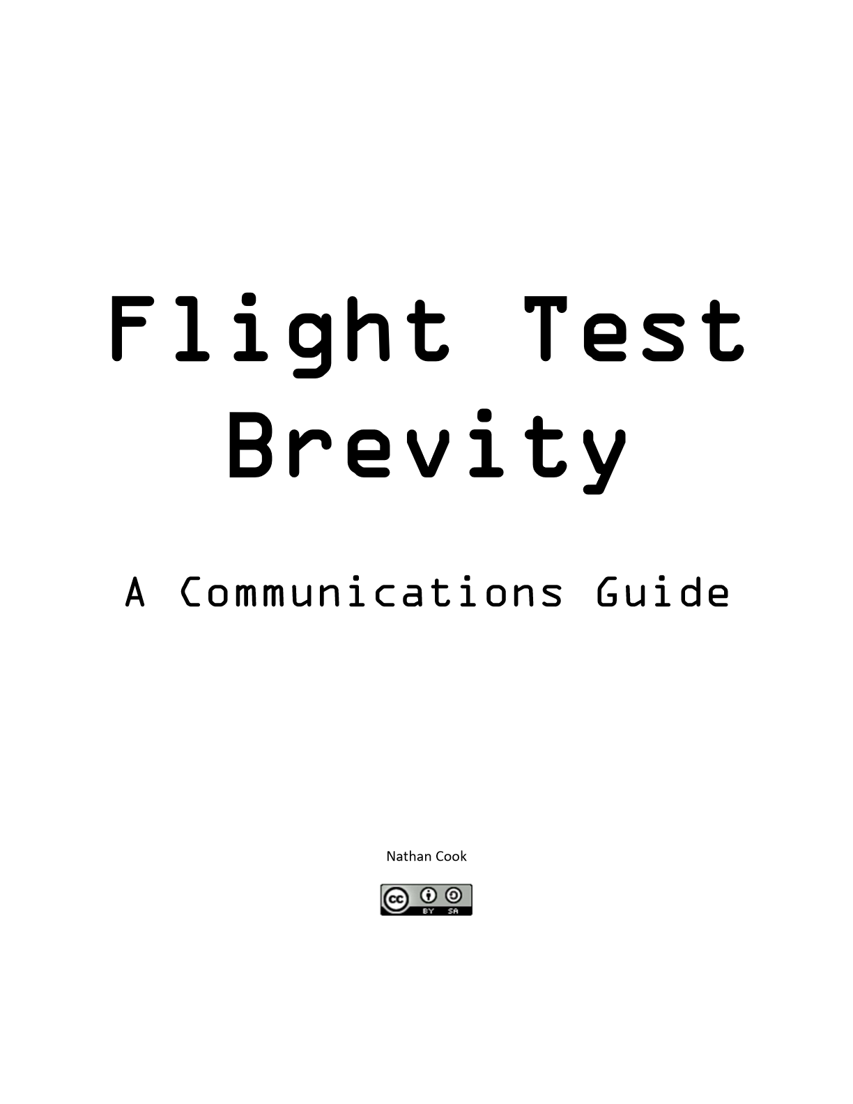 Flight Test Brevity